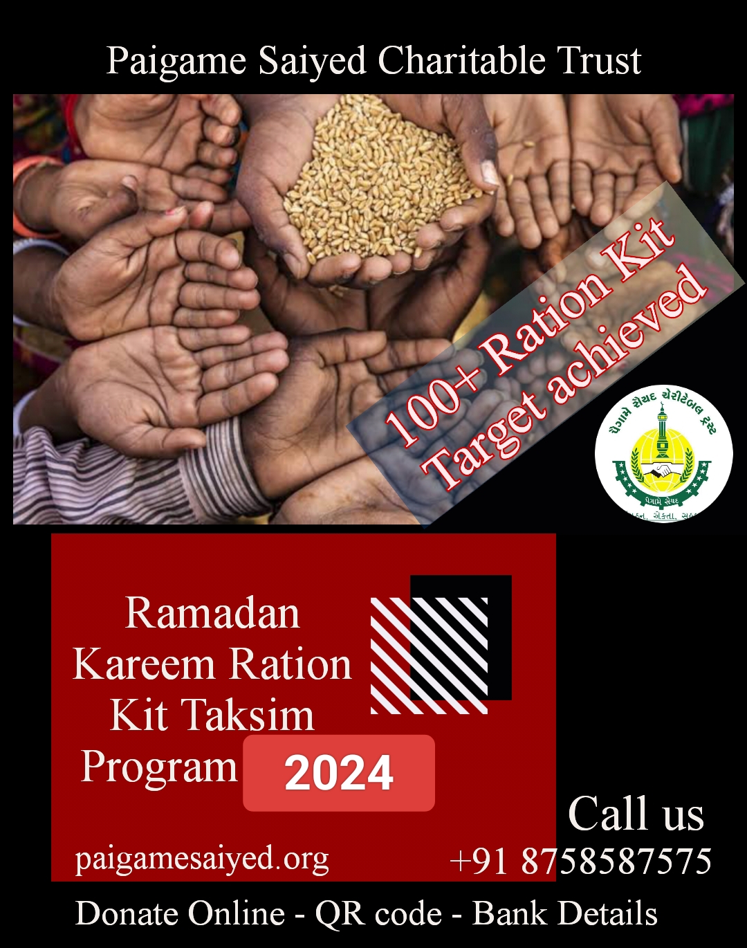 Ramdan Karim Ration Kit Taksim Program 2024